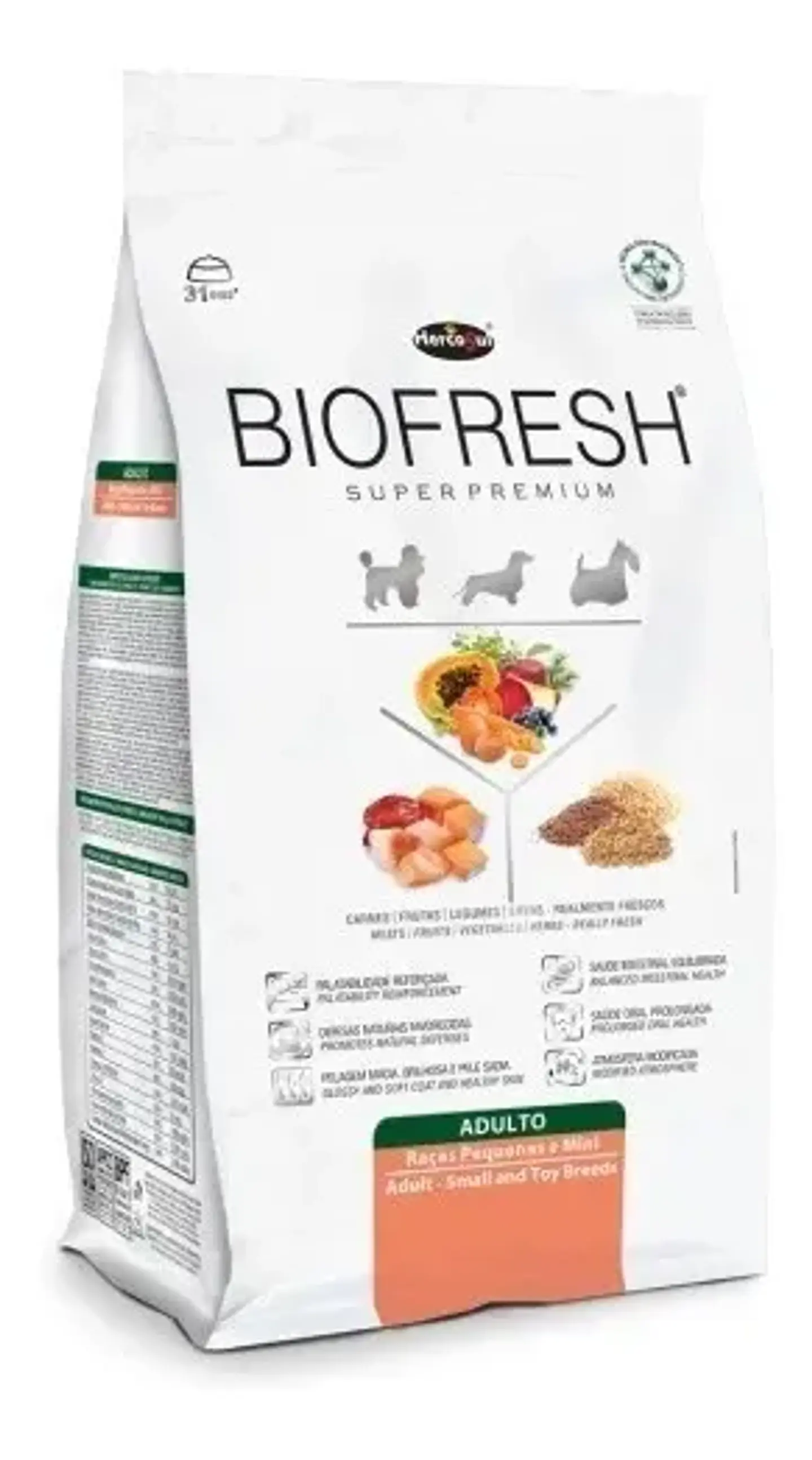 BioFresh Alimento Perro Adulto Para Raza Pequeña Sabor Pollo 3 Kg 2