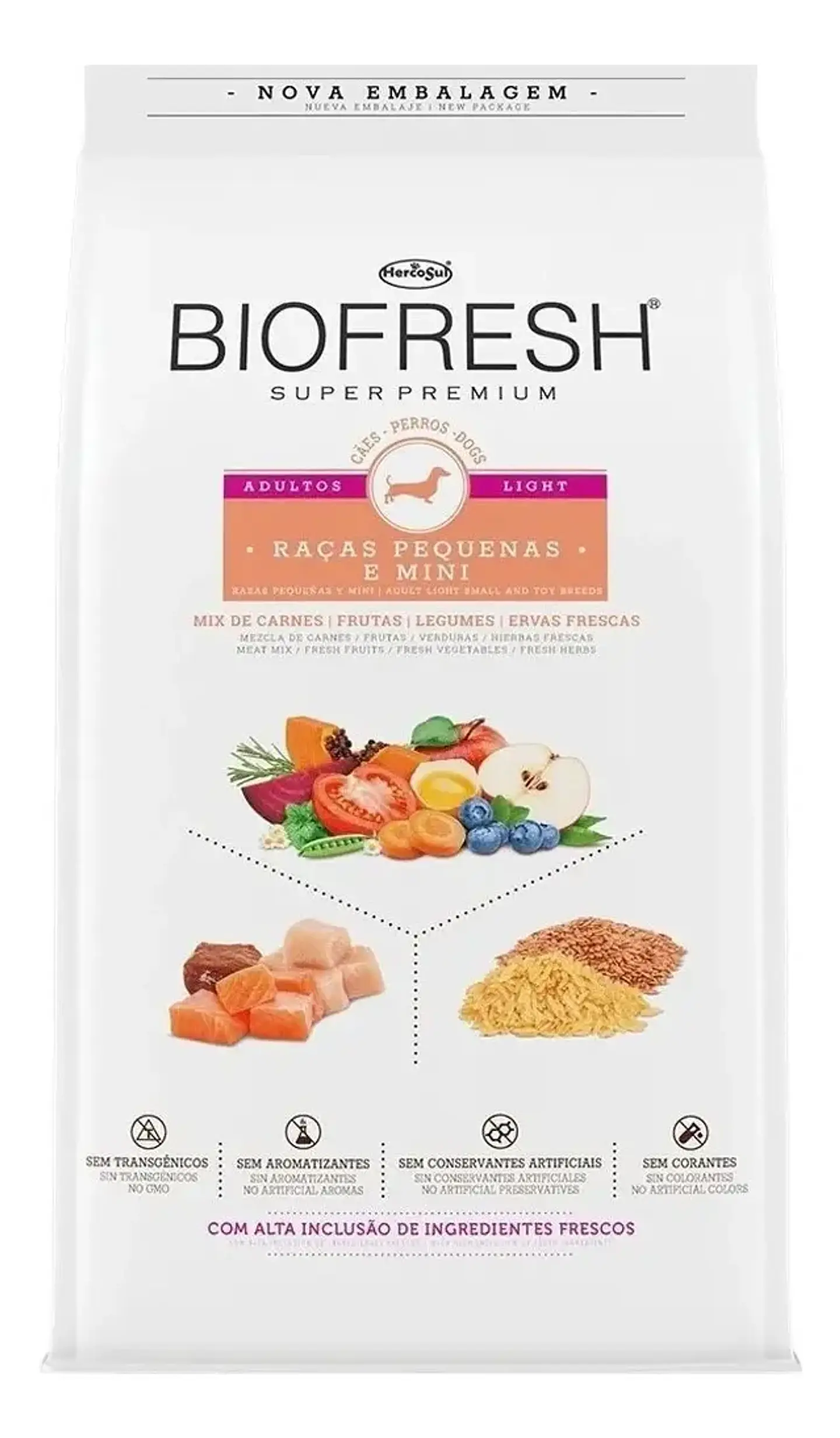 BioFresh Alimento Light Perro Adulto-Razas Pequeñas y Mini-3 Kg 2