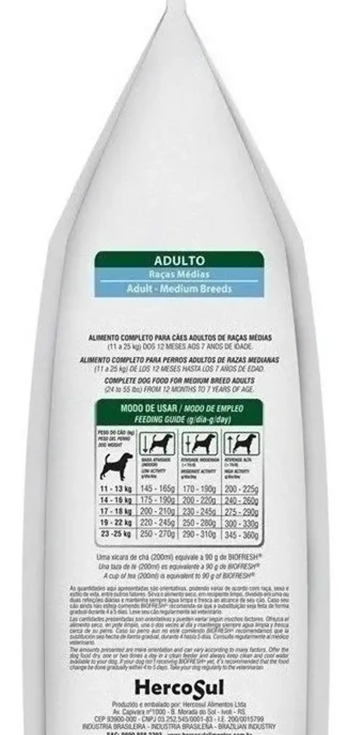 BioFresh Alimento SP Perro Adulto Mediano Sabor Carne/frutas/vegetales 10.1kg  3