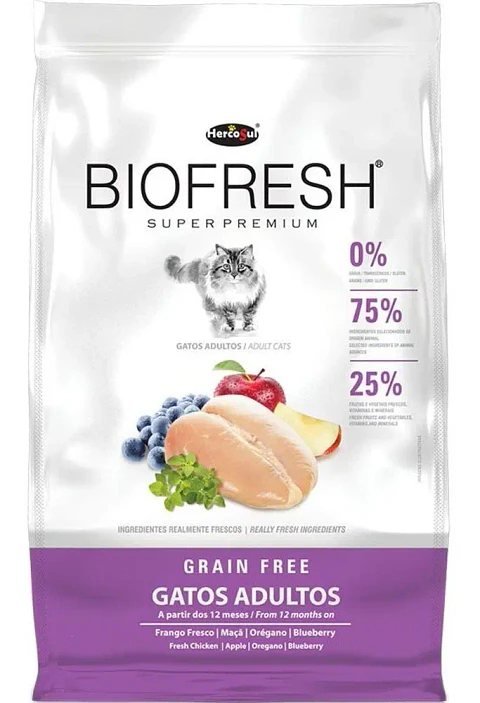 BioFresh Alimento Gato Adulto Mix Con Pollo Fruta Y Verdura Salud Oral 7.5 Kg 