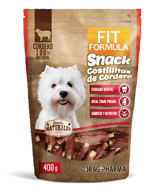 Fit Formula Drag Pharma Costillita De Cordero Para Perros 400 g