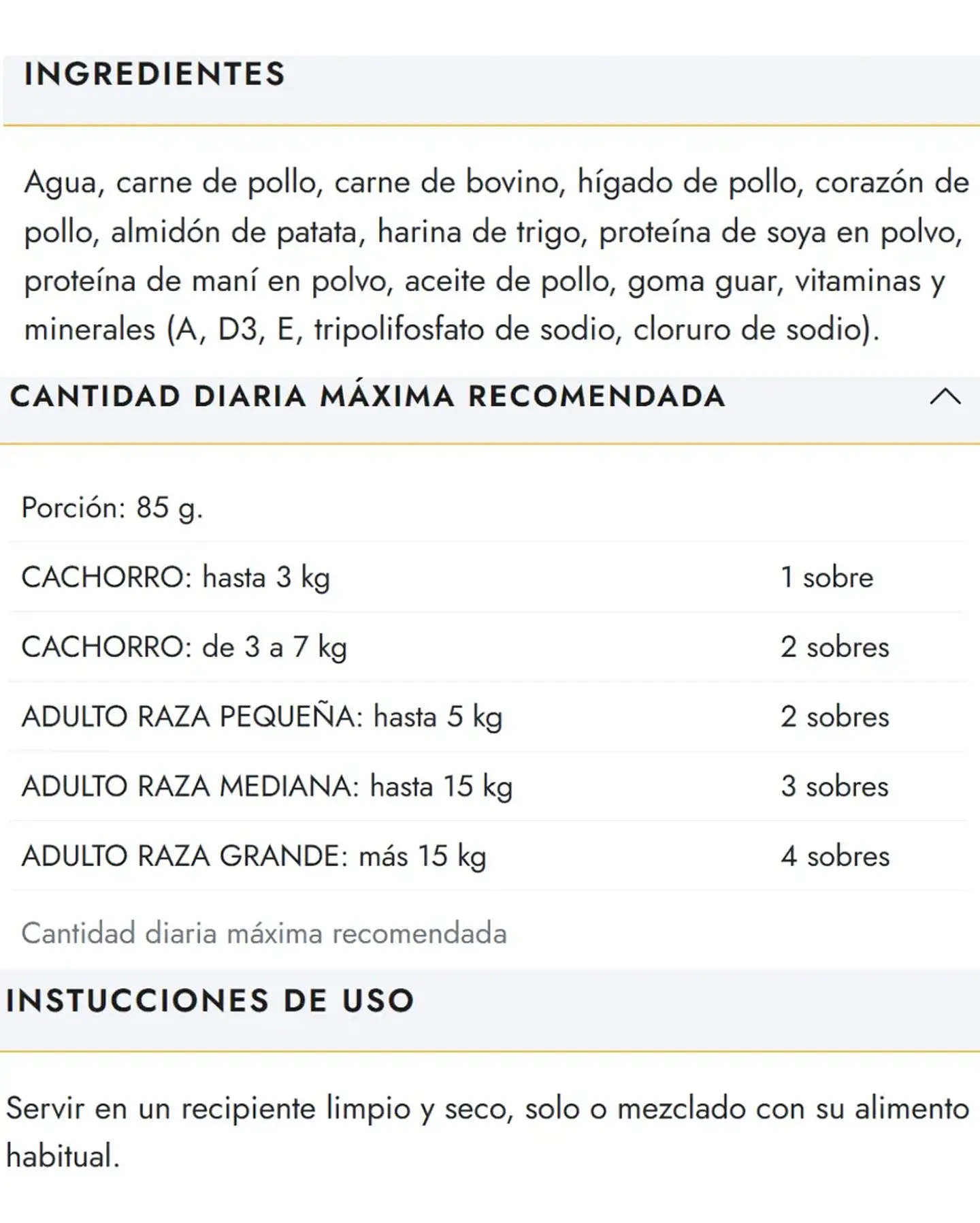 Fit Formula Drag Pharma Snack Sobre Húmedo Sabor Carne Para Perros 85 g 4