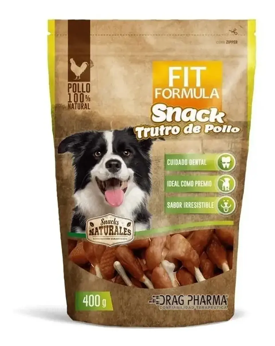 Fit Formula Drag Pharma Suplemento Nutricional Perro Adulto Trutro de Pollo 400 g 1