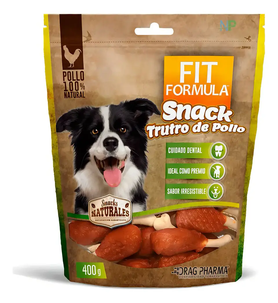 Fit Formula Drag Pharma Suplemento Nutricional Perro Adulto Trutro de Pollo 400 g 2