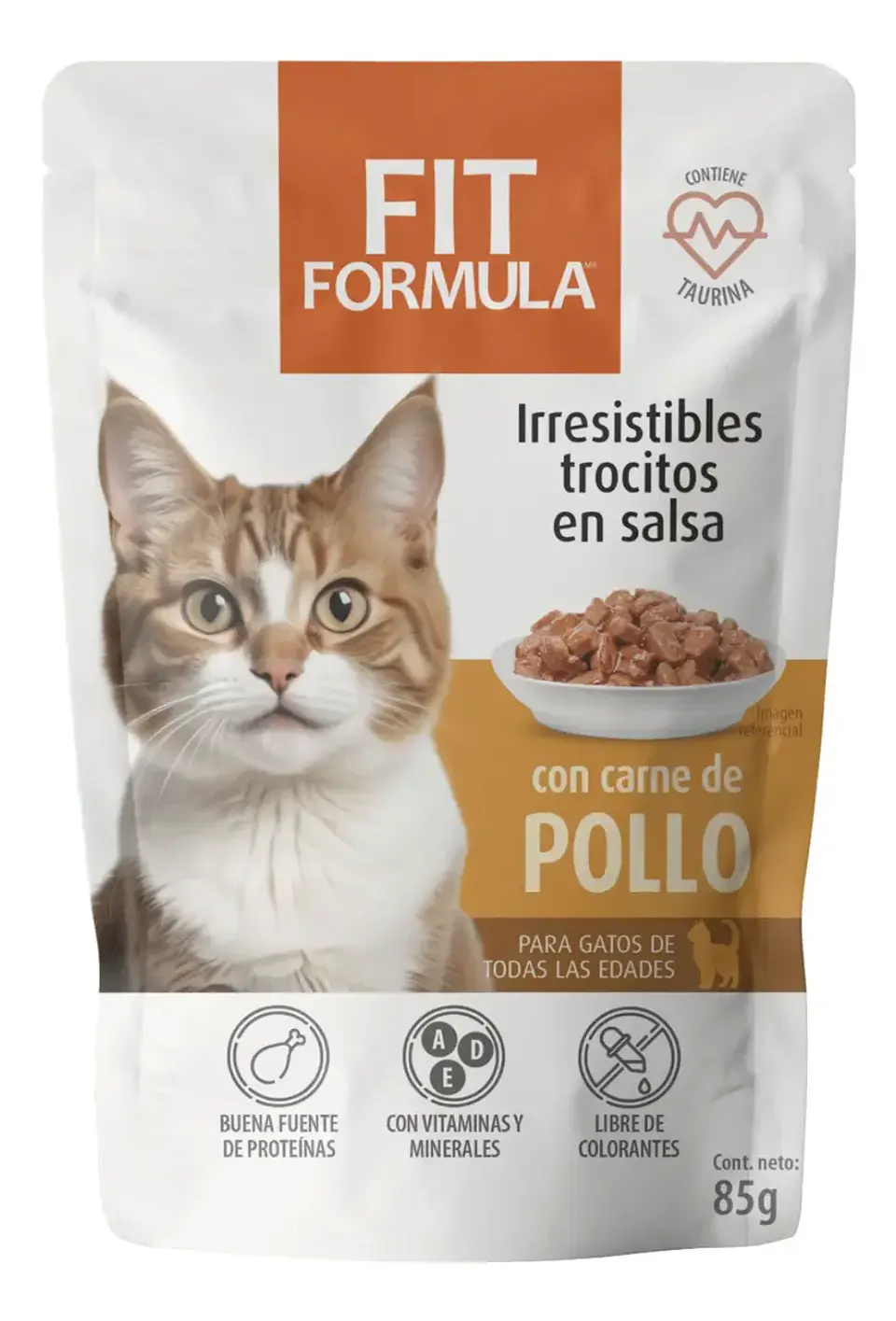 Fit Formula Gato Adulto Sabor a Pollo 85 g 1