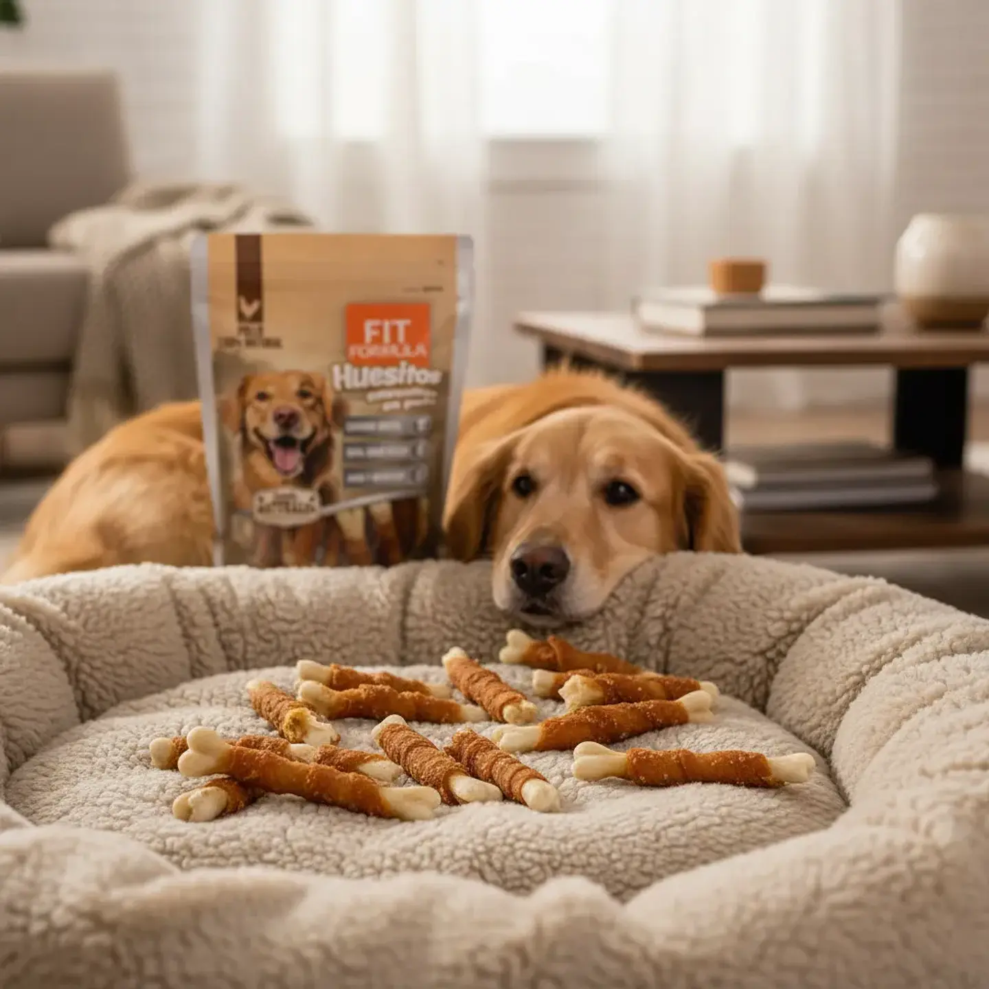 Fit Formula Drag Pharma Snacks Huesitos Envueltos En Pollo Para Perros 400 g 3