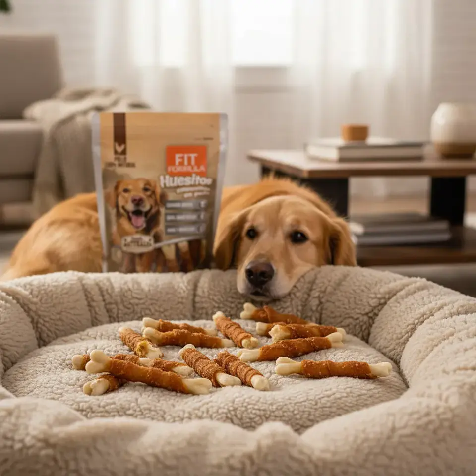 Fit Formula Drag Pharma Snacks Huesitos Envueltos En Pollo Para Perros 400 g 3