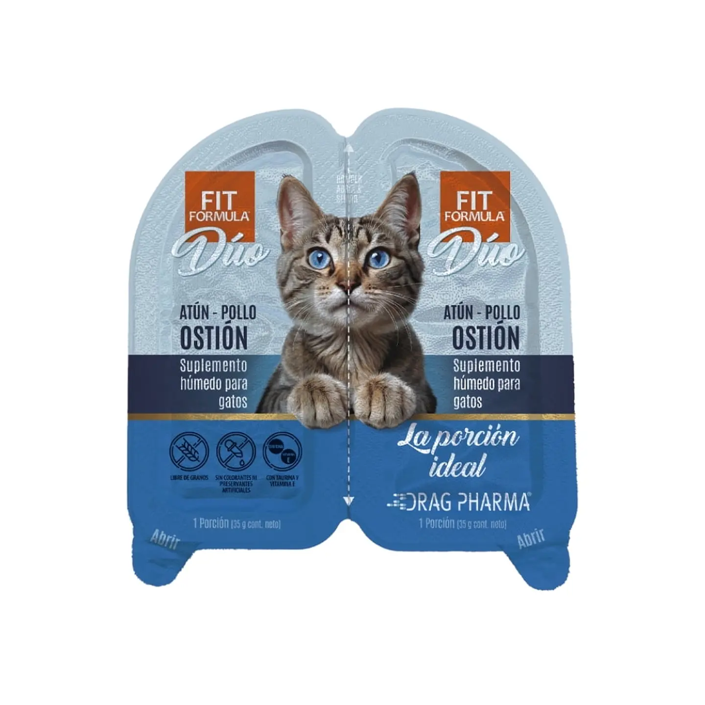 Fit Formula Snack Gato Duo-sabor Atun Pollo Ostion- 70 Gr 1