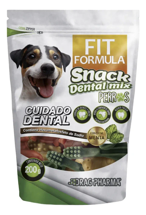 Fit Formula Snack Dental Perros - Sabor Mix- 200 Gr.