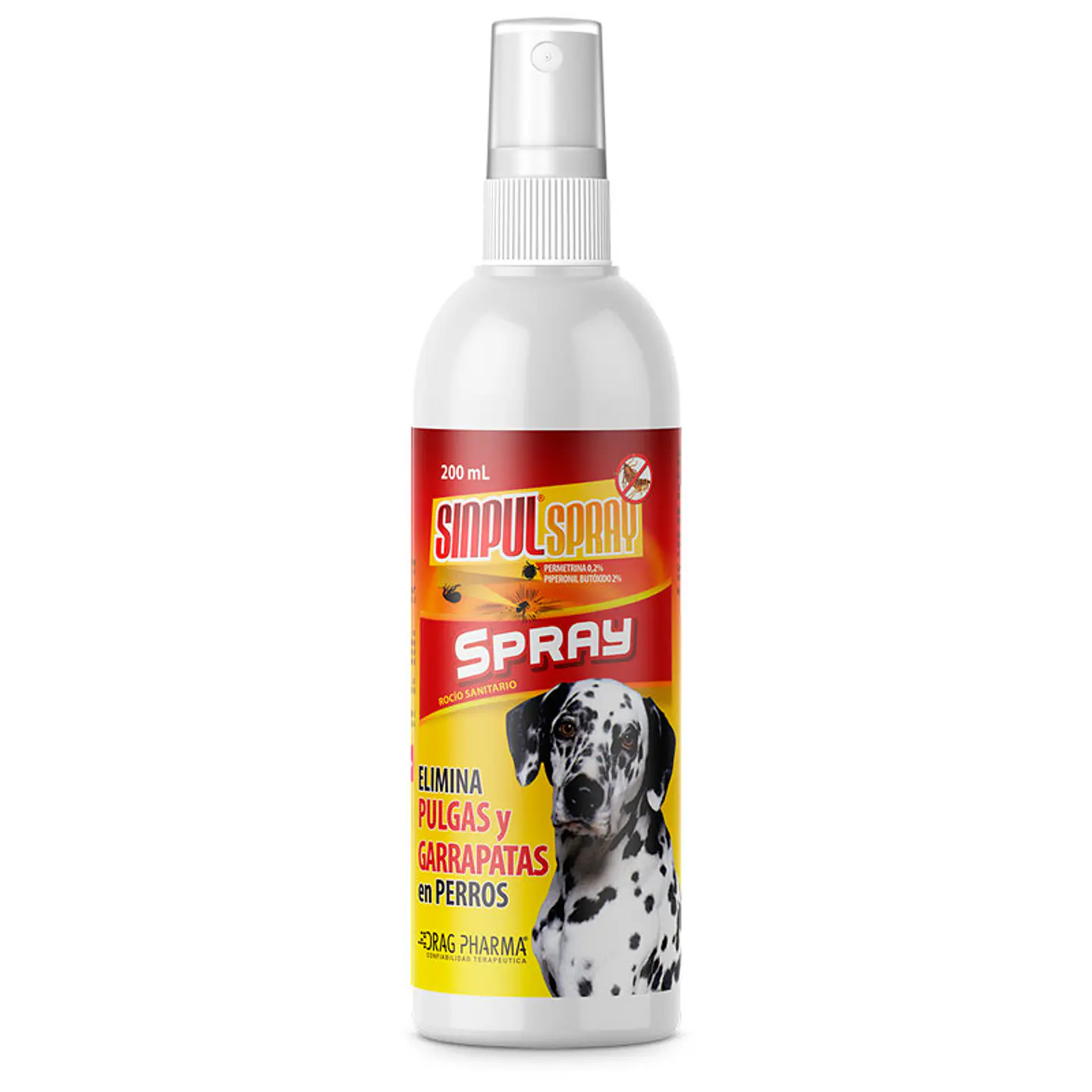 Sinpul Antiparasitario Para Perros Spray 500ml 500Gr - Drag Pharma 1
