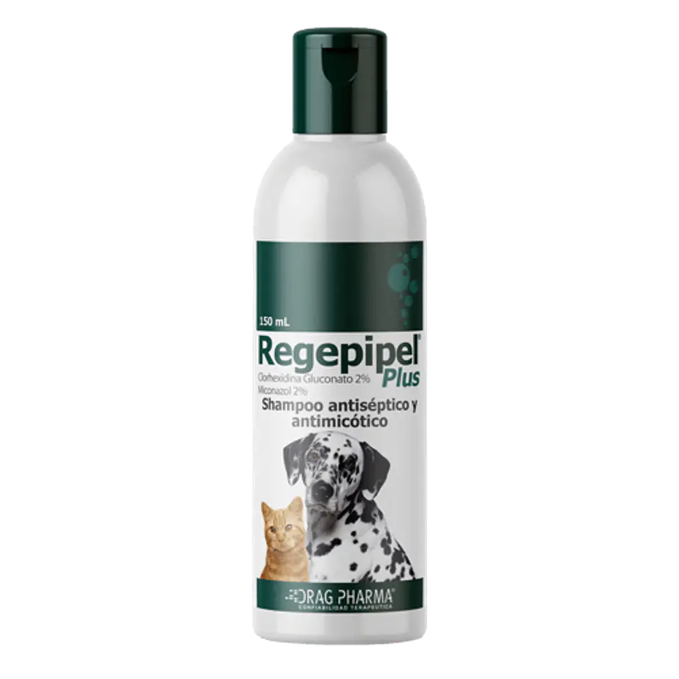 Regepipel Plus Shampoo Perro Gato - 150 Ml 290Gr - Drag Pharma 1