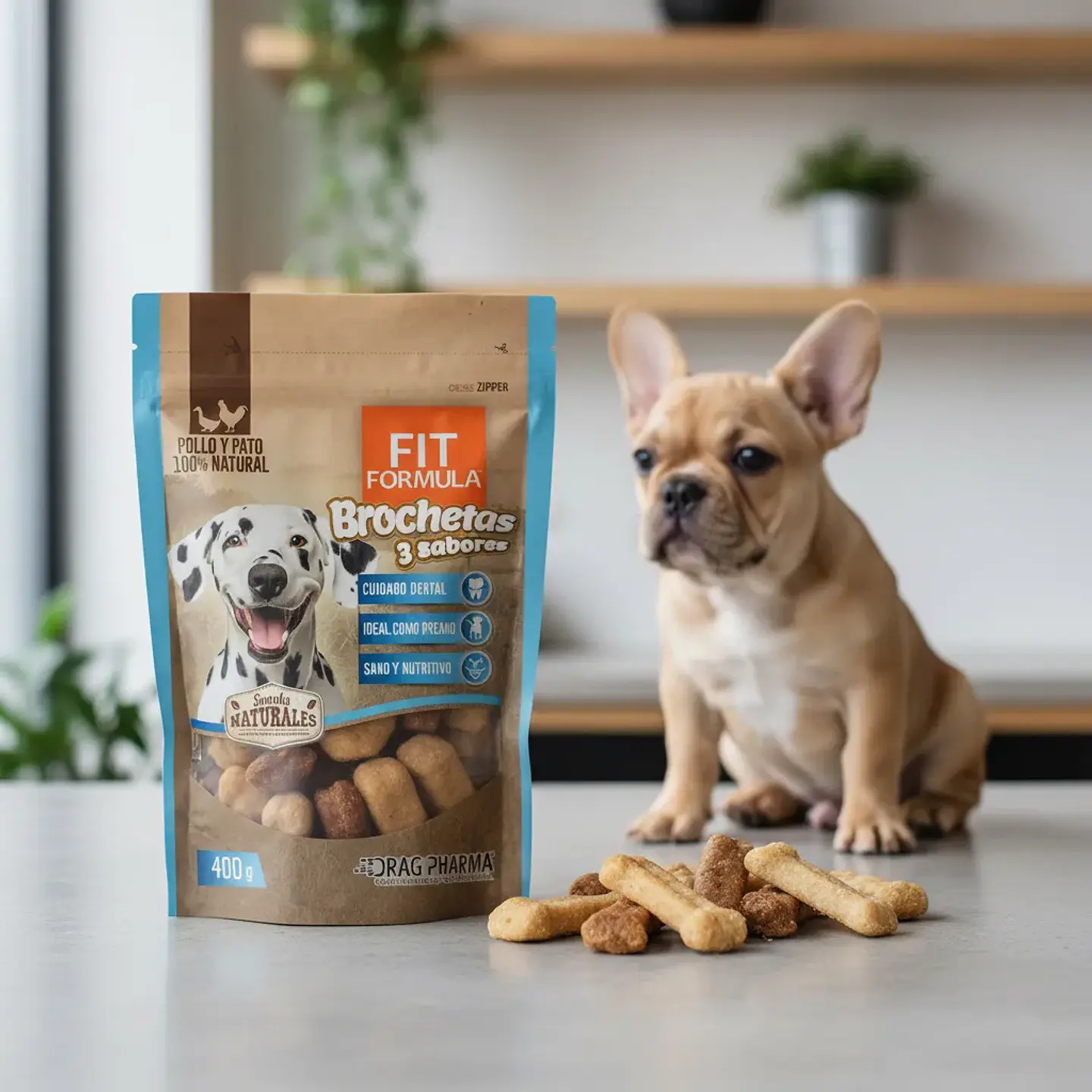 Fit Formula Snack Perro - Brocheta 3 Sabores - 400 Gr 3