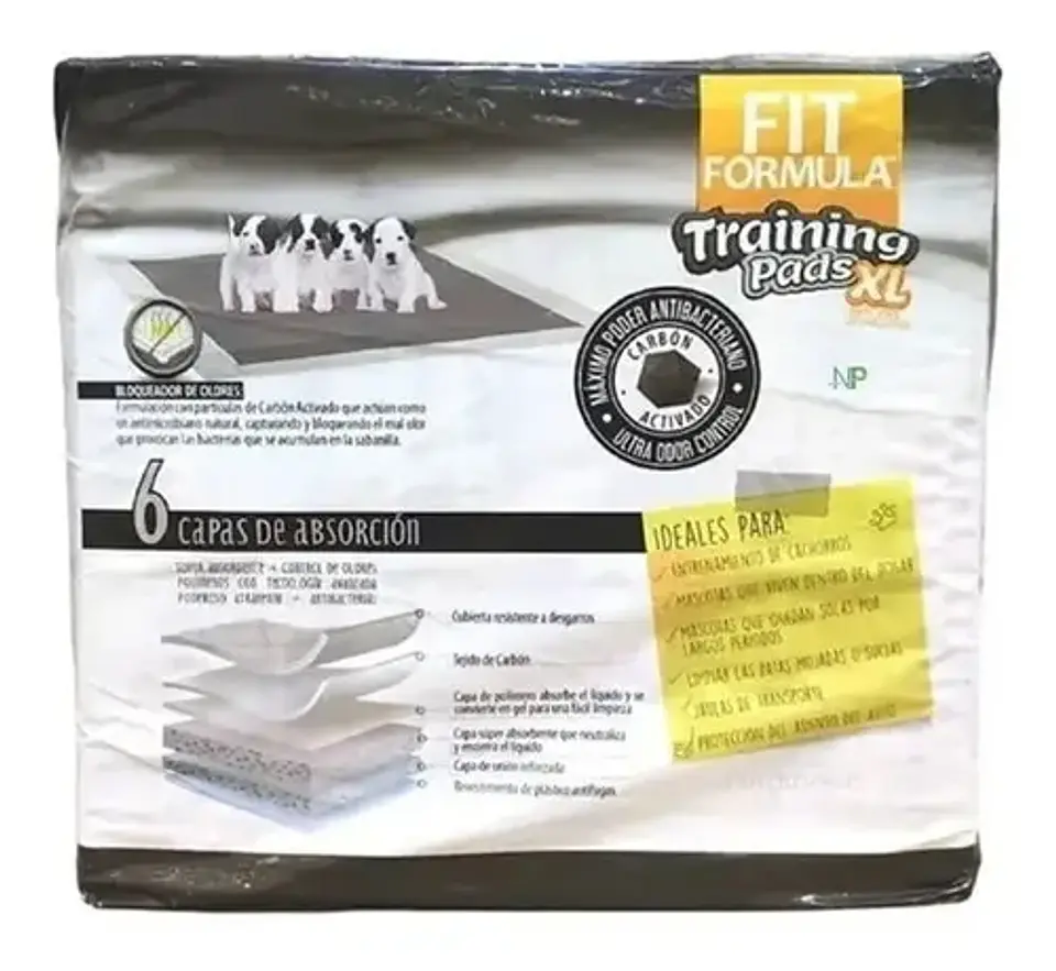 Fit Formula Training Pads Sabanillas Carbon Talla Xl 80-60cm - Drag Pharma 2
