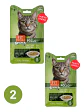 Fit Formula Pack 2 Snack Gato-pure De Pollo- 10 Sachets 60Gr - Miniatura 1