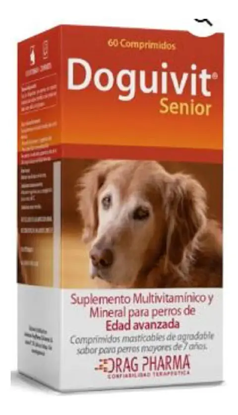 Doguivit Senior Suplemento 60 Comp 250Gr - Drag Pharma