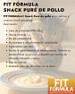 Fit Formula Pack 2 Snack Gato-pure De Pollo- 10 Sachets 60Gr - Miniatura 2