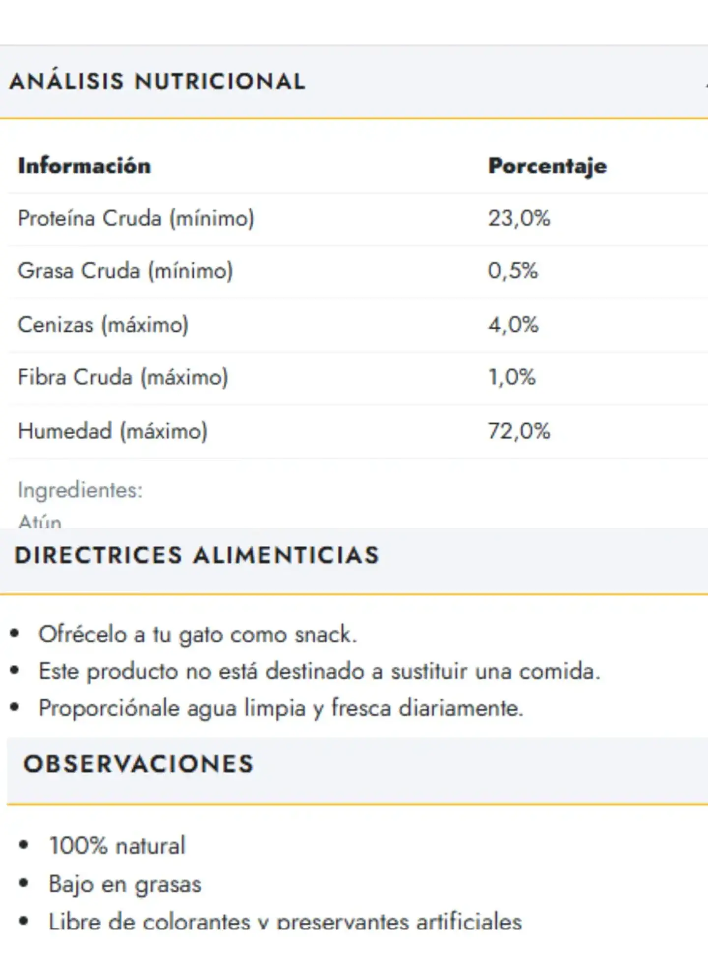 Fit Formula 3 Pack-snack Gatos-filetes De Atun- 25 Gr C/u 2