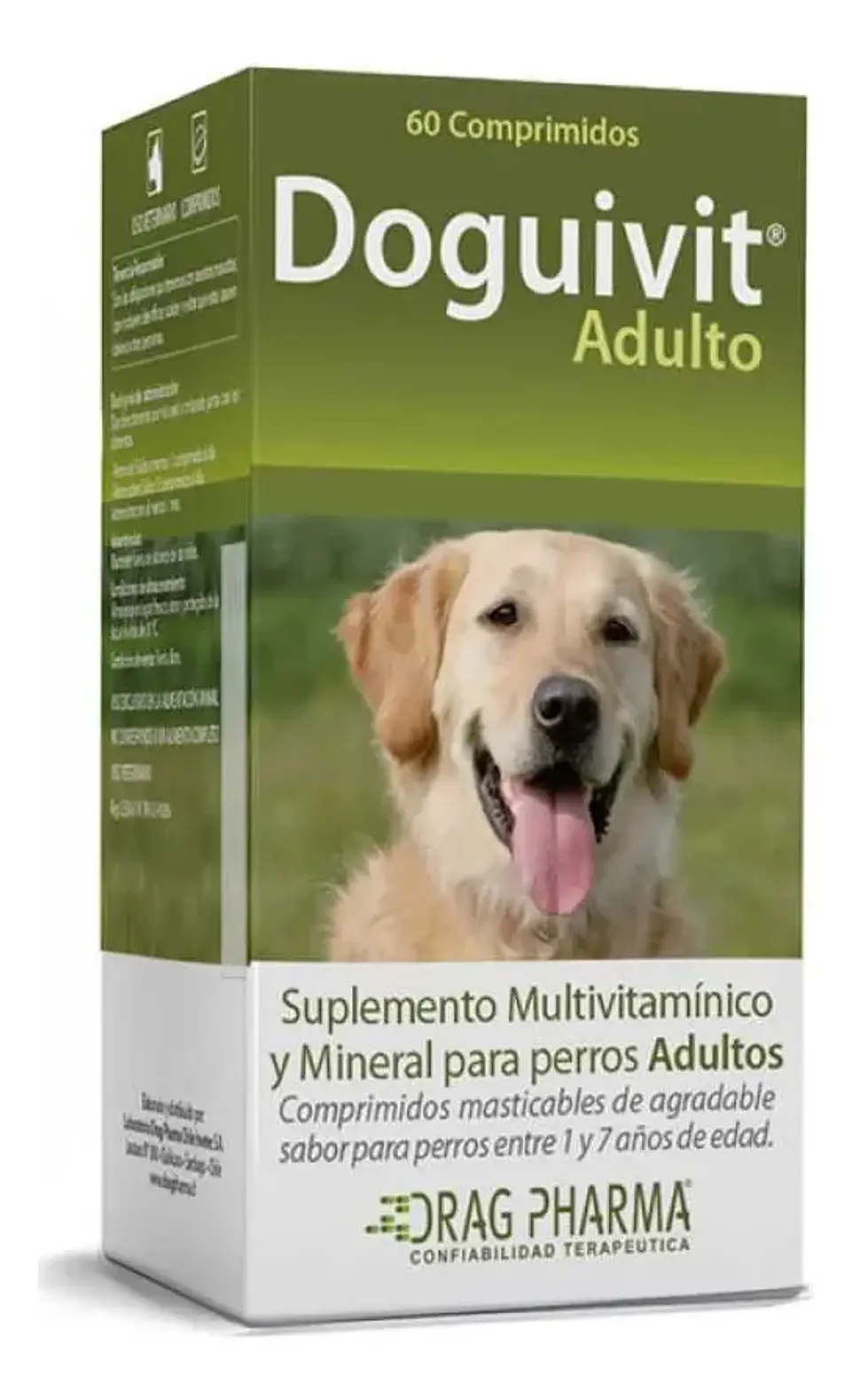 Doguivit-adulto Multivitamínico Perros-60 Comprimidos 250Gr - Drag Pharma 1
