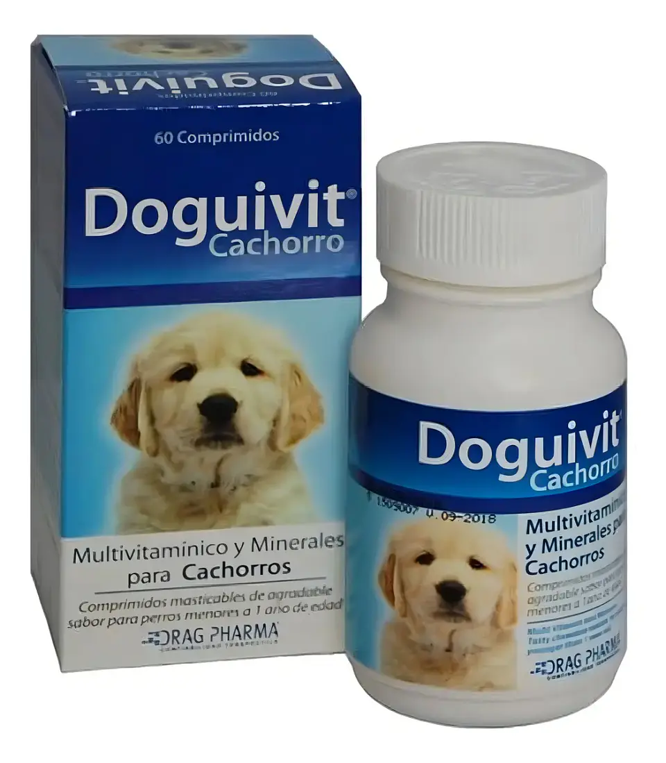 Doguivit Cachorro Suplemento Multivitamínico 60 comprimidos Dragpharma 500Gr - Drag Pharma 1