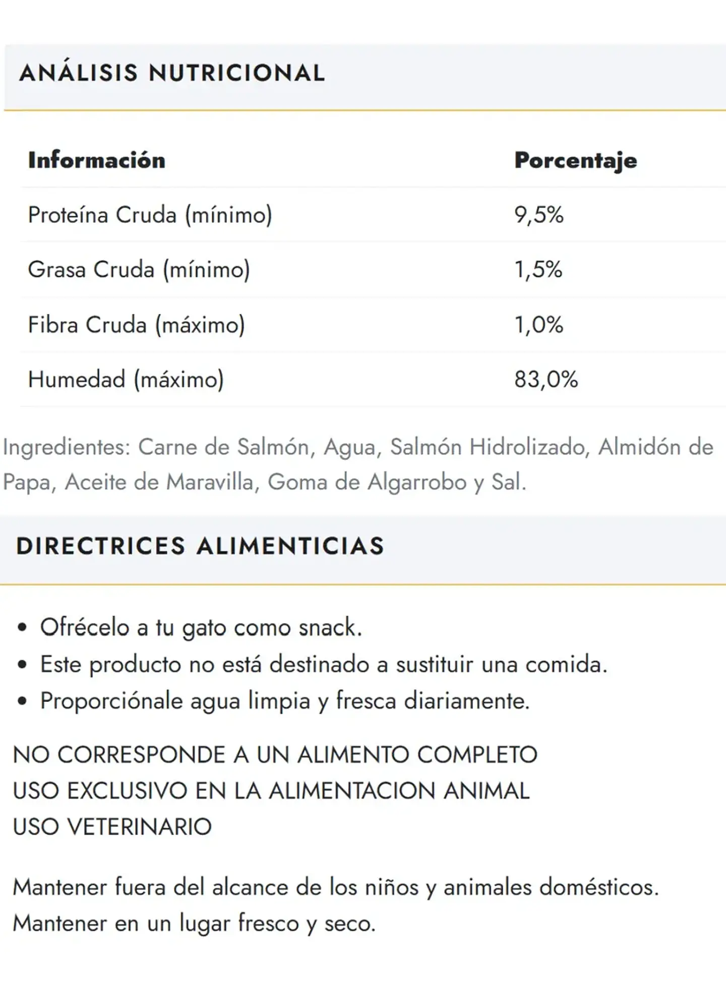 Fit Formula Pack 2 Snack Gato-pure De Salmón- 10 Sachets 190Gr 3