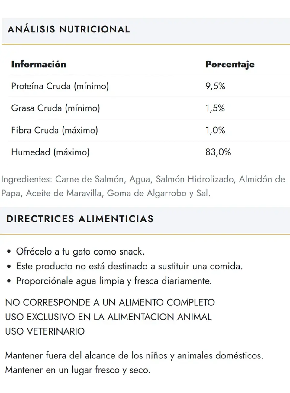 Fit Formula Pack 2 Snack Gato-pure De Salmón- 10 Sachets 190Gr 3