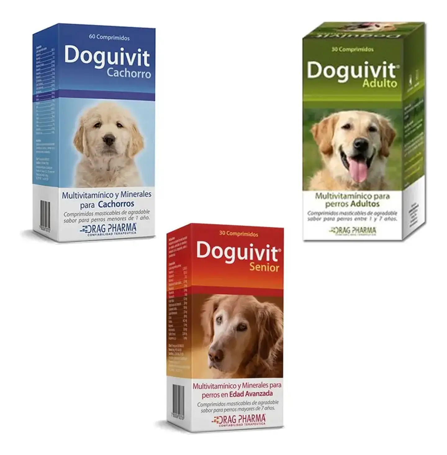 Doguivit Adulto Drag Pharma Suplemento Multivitamínico Perro 30 Comprimidos 500Gr - 3