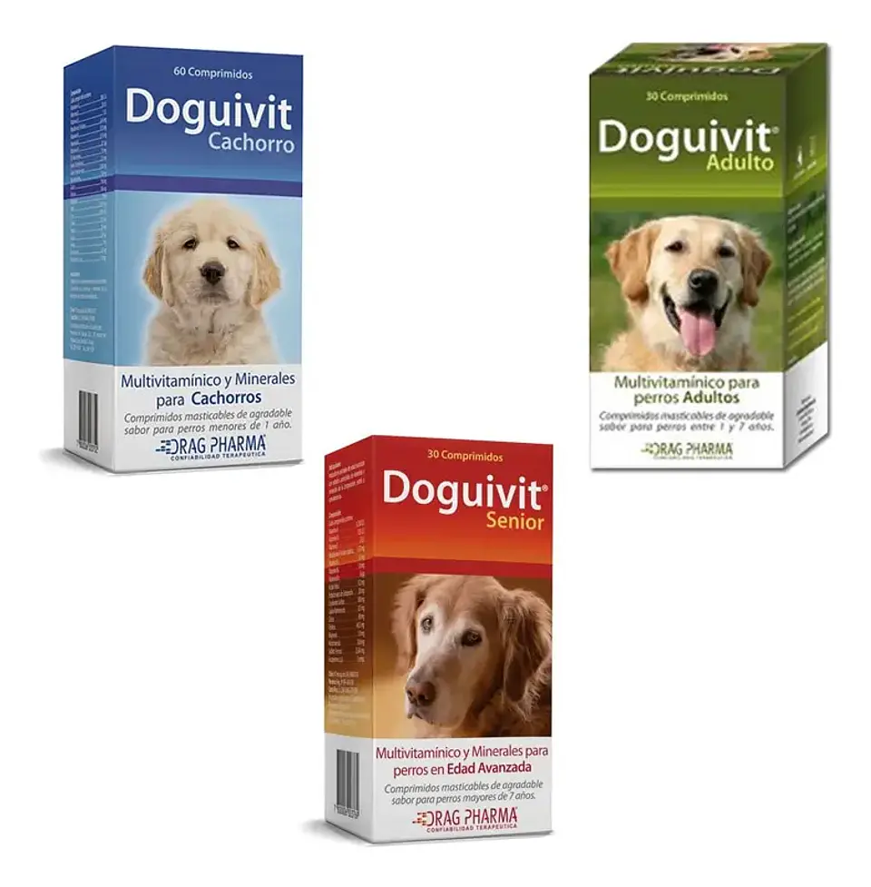 Doguivit Adulto Drag Pharma Suplemento Multivitamínico Perro 30 Comprimidos 500Gr - 3