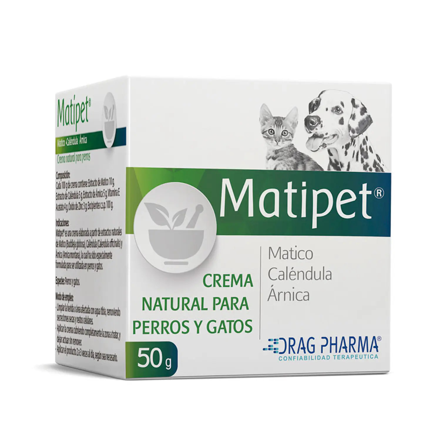Matipet Crema Natural Para Perros Y Gatos 50g - Drag Pharma 1