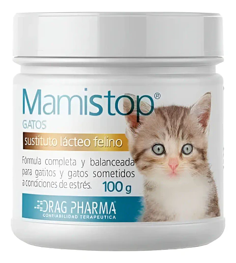 MamiStop Gatos - Sustituto Lácteo - 100 Gr - Drag Pharma