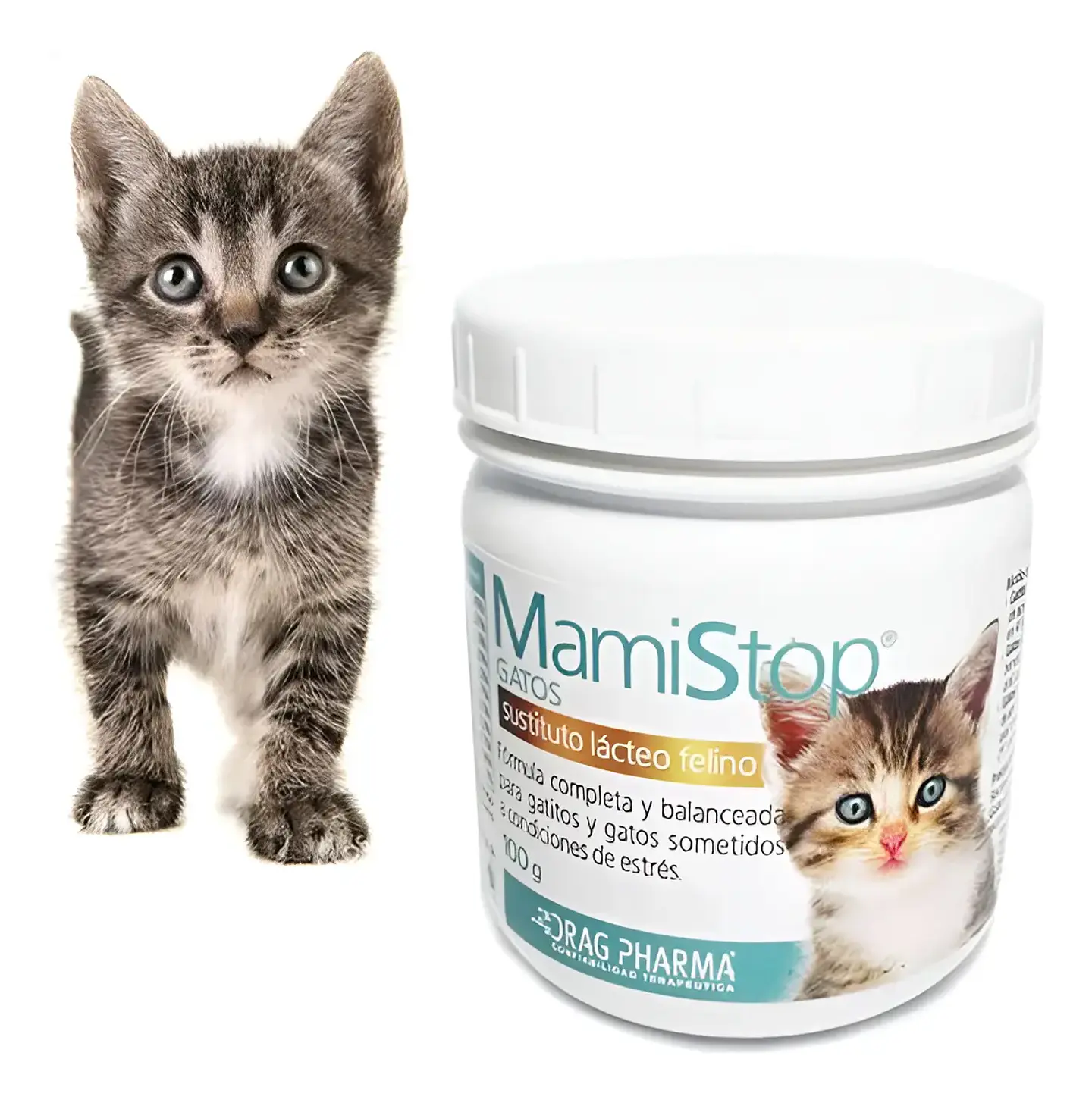 MamiStop Gatos - Sustituto Lácteo - 100 Gr - Drag Pharma 2