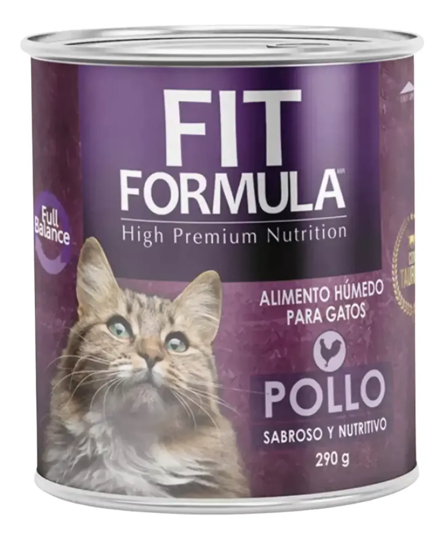 Fit Formula Lata Alimento Humedo Gato-sabor Pollo- 290 Gr 1