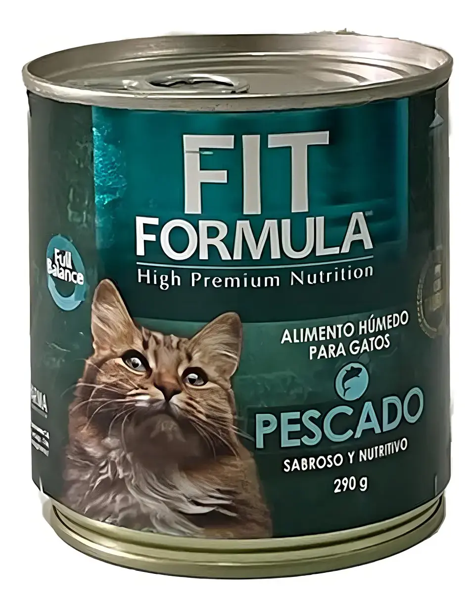 Fit Formula Alimento Húmedo Para Gato Sabor Pescado Premium 290g 2