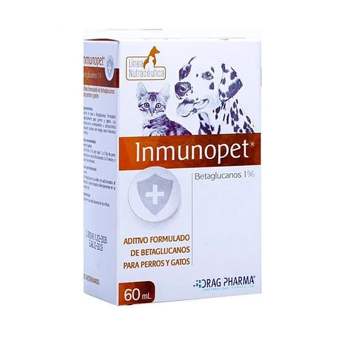 InmunoPet-suplemento Para Perro Y Gato-60 Ml-Drag Pharma