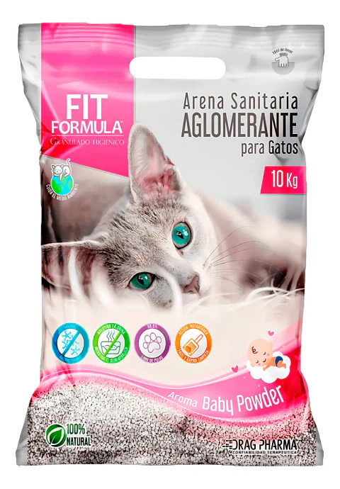 Fit Formula Arena Sanitaria Aglomerante Fit Fórmula Baby Powder 10kg