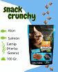 Fit Formula Pack 3 Snacks Galletas Crunchy Gatos-salmon-100 Gr C/u - Miniatura 2
