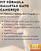 Fit Formula Pack 3 Snacks Gato-galleta Crunchy Cangrejo-100 Gr C/u. - Miniatura 2