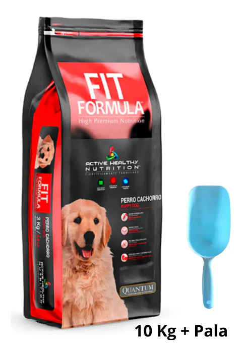 Fit Formula Alimento Cachorro 10 Kg+pala Dosif. (solo Stgo)