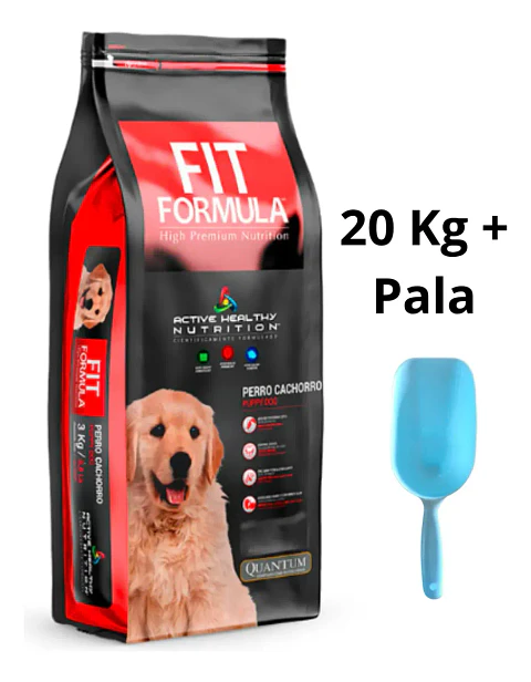 Fit Formula Alimento Perro Cachorro-20 Kg + Pala Medidora