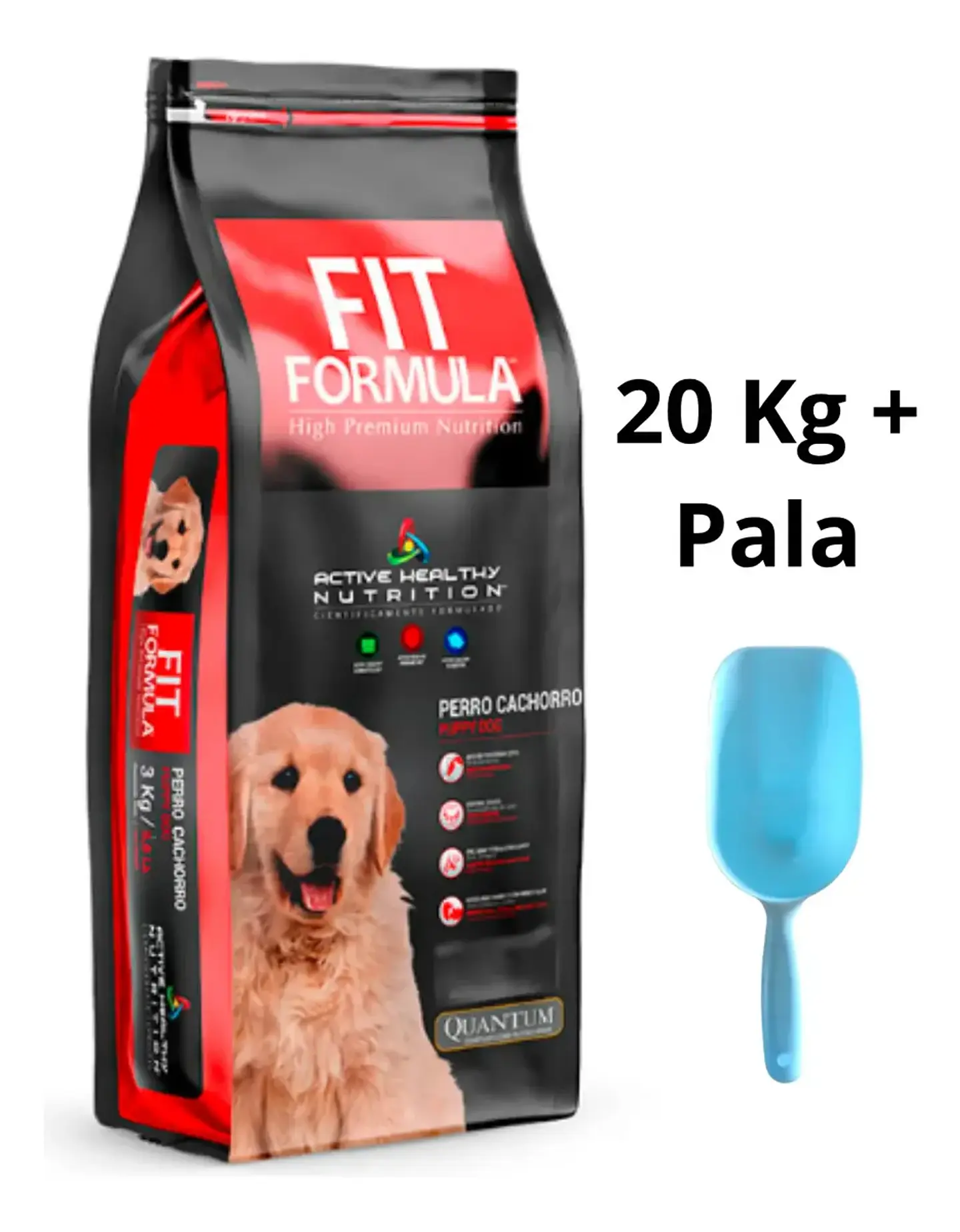 Fit Formula Alimento Perro Cachorro-20 Kg + Pala Medidora 1