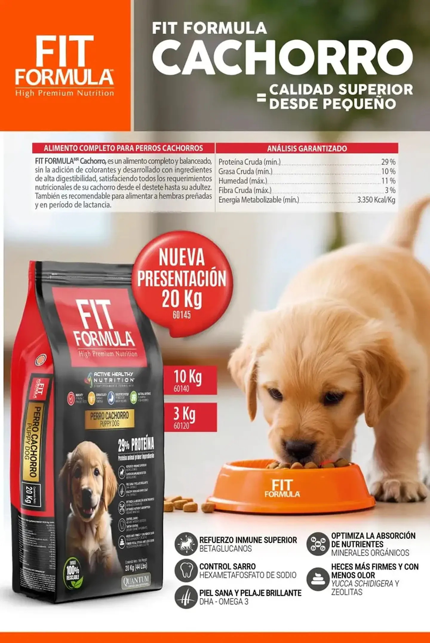 Fit Formula Perro Cachorro 20 Kg 2