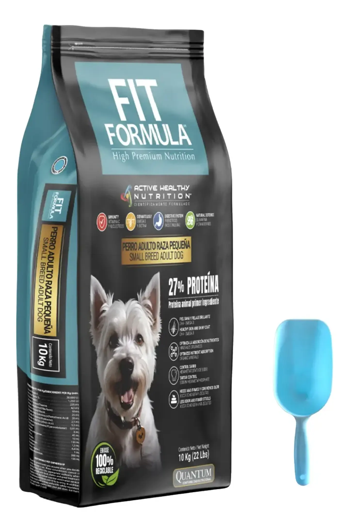 Fit Formula Perro Razas Peq 10 Kg +pala Dosif. (solo Stgo) 1