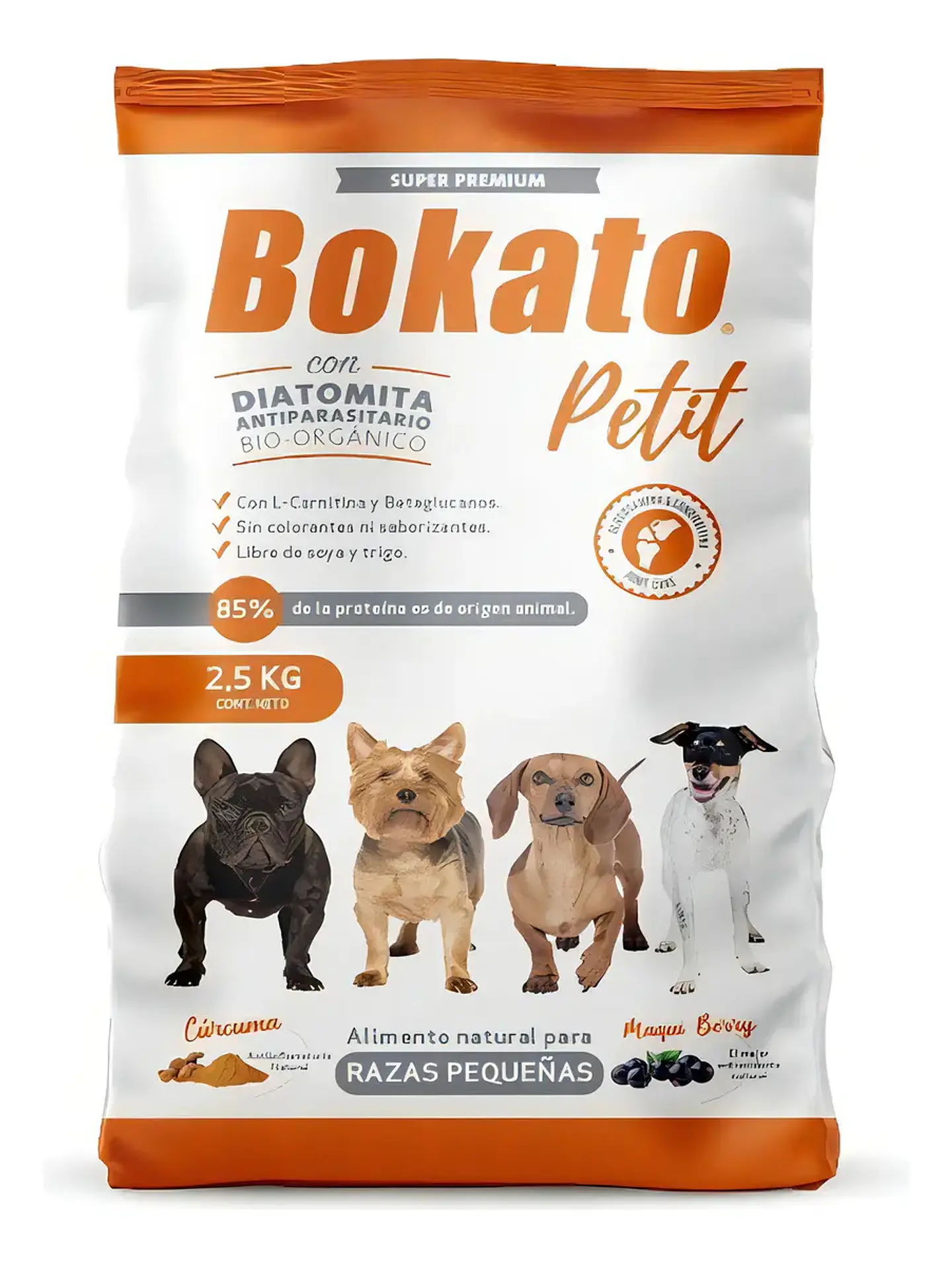 Bokato Petit Super Premium-perro Adulto Razas Pequeñas-2,5 K 2,5 Kg 1