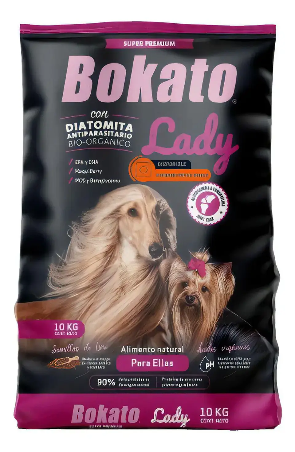 Bokato Comida seca para perros Lady 10kg sabor carne especial esterilizados 1