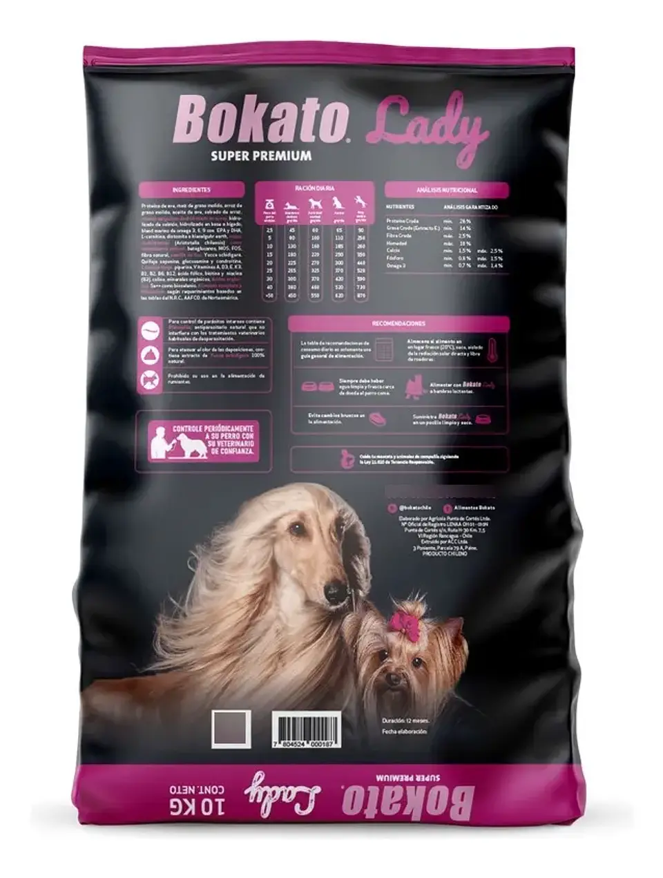 Bokato Comida seca para perros Lady 10kg sabor carne especial esterilizados 2