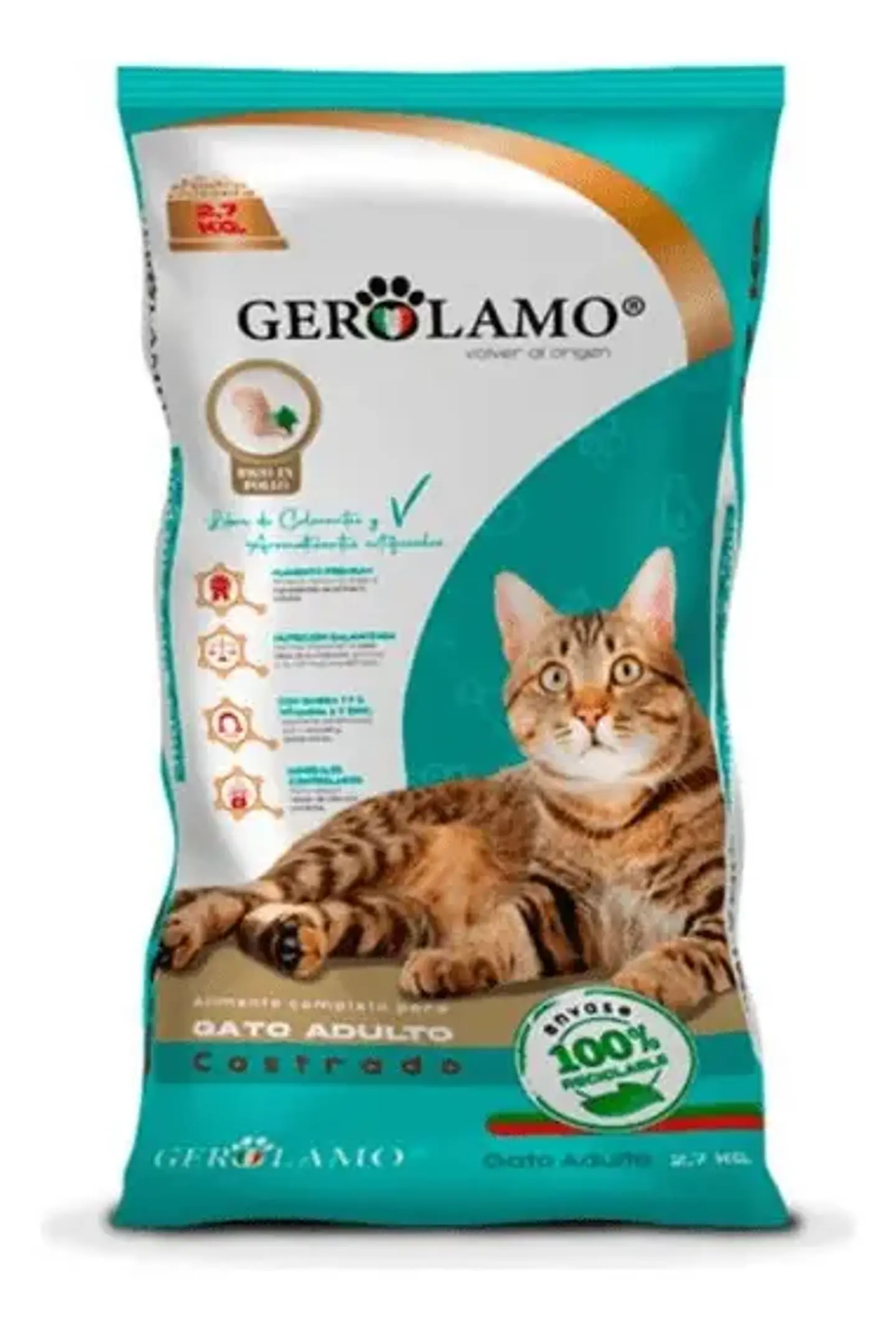 Gerolamo alimento-gatos Castrados- 2.7kg 1