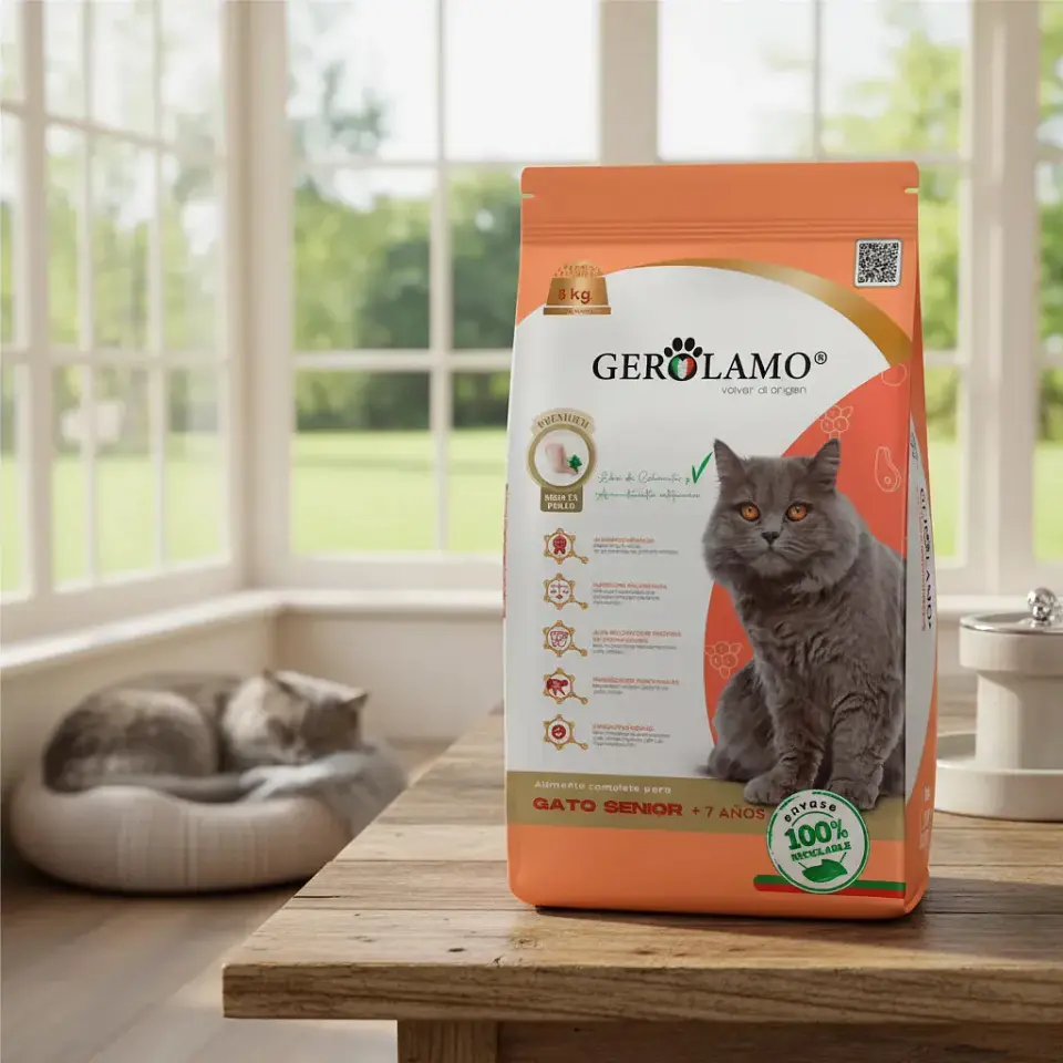 Gerolamo Alimento Gato Senior 8kg 2