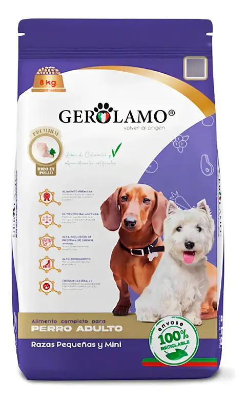 Gerolamo Perro Adulto Pequeños Y Minis 8 Kg