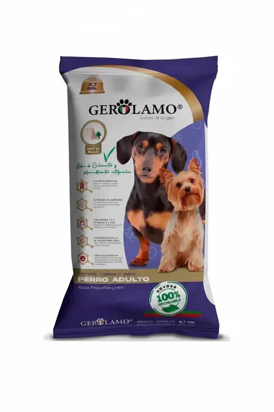 Gerolamo Alimento-perro Adulto Razas Perqueña Mini-2.7 Kg 1