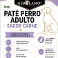 Gerolamo 3 Pack-alimento Pate Carne-perro Adulto-300 Gr C/u - Miniatura 3