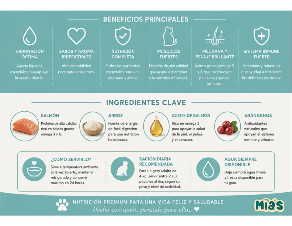 Gerolamo Pouch Gato-salmón Pato Pollo- 100gr-alimento Humedo 3